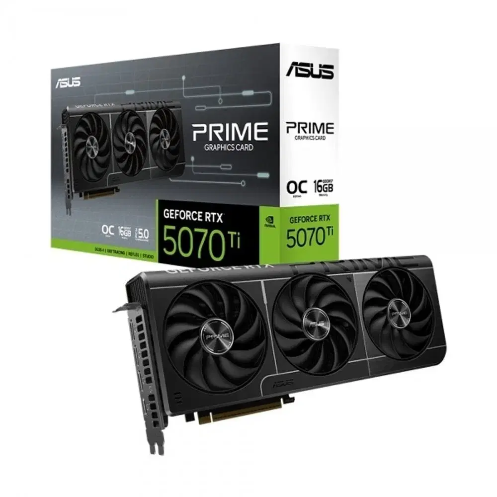 그래픽카드 ASUS PRIME RTX 5070 Ti OC D7 16GB